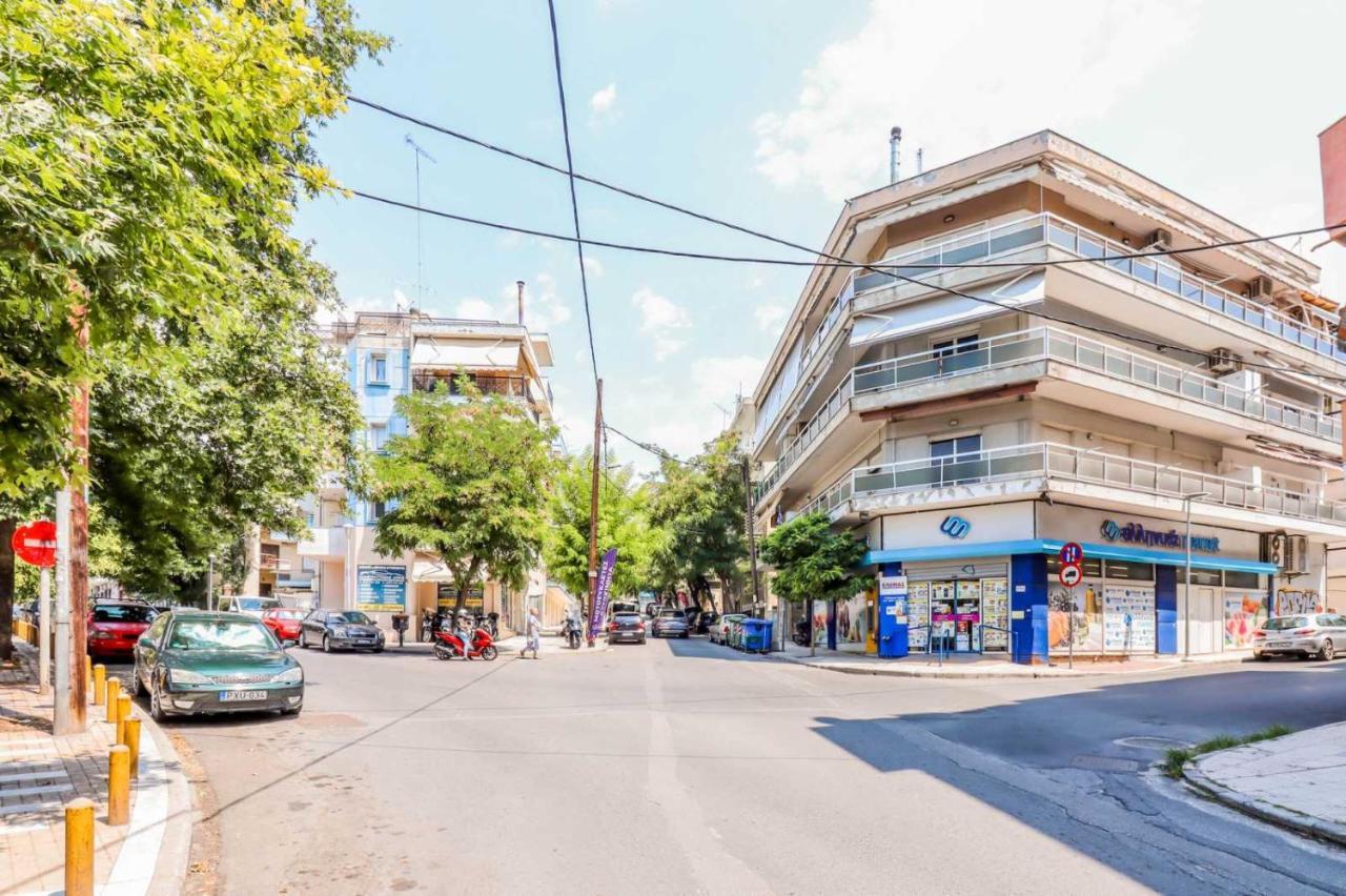 Happy Traveller - Luxury, Free Parking Appartement Thessaloniki Buitenkant foto